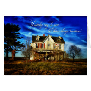 Encourgement Karte - immer morgen