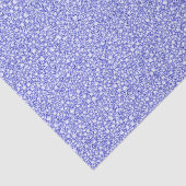 Encrusted Blue Diamonds Look Glitzer Patter Seidenpapier (Ausschnitt)
