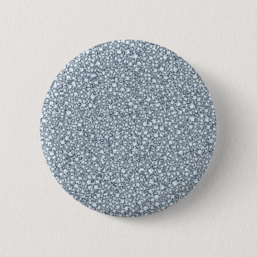 Encrusted Diamonds Look Glitzer Patter Button (Vorderseite)