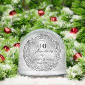 Encrusted Diamonds Wedding Anniversary Schneekugeln (Weihnachten)