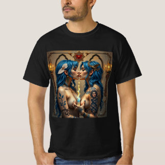 Encuentro de Almas con Llama Etérea T-Shirt