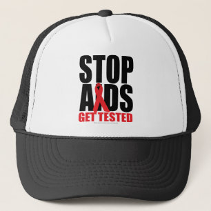 End-AIDS: Erhalten Sie geprüft Truckerkappe