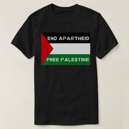 End Apartheid T-Shirt (Design vorne)