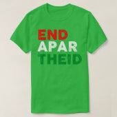 End Apartheid T-Shirt (Design vorne)