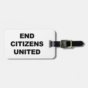 End Citizens United Gepäckanhänger
