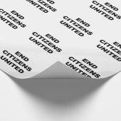 End Citizens United Geschenkpapier (Ecke)
