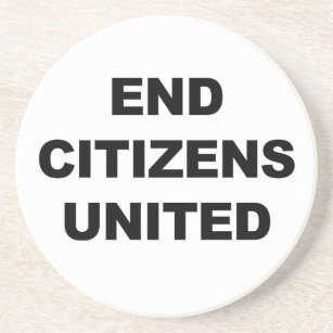 End Citizens United Getränkeuntersetzer