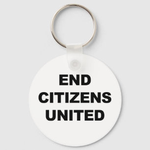 End Citizens United Schlüsselanhänger