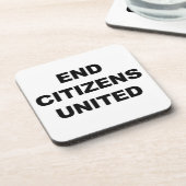 End Citizens United Untersetzer (Linke Seite)