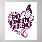 End Domestics Gewalt Poster (Vorne)