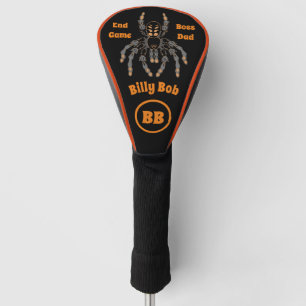 End Game Boss Vater Suntiger Tarantula Name Tag Golf Headcover