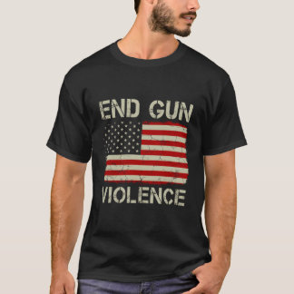 End Gun Gewalt Schützen unsere Children American F T-Shirt