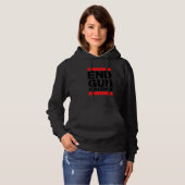 End Gun Violence Now Peace Enough June Awareness 2 Hoodie (Vorne ganz)