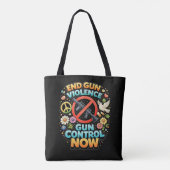 End Gun Violence Now Tasche (Rückseite)