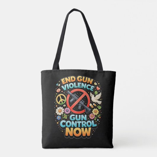 End Gun Violence Now Tasche (Rückseite)