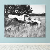 End of the Journey Leinwanddruck (Insitu (Holzboden))