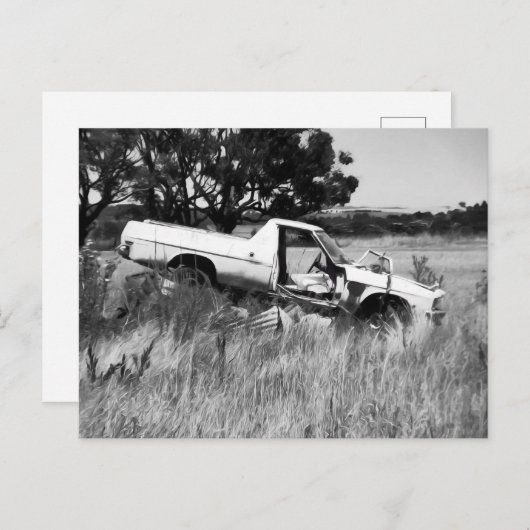 End of the Journey Postkarte (Vorne/Hinten)