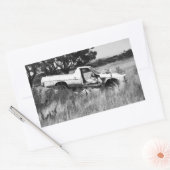 End of the Journey Rechteckiger Aufkleber (Umschlag)