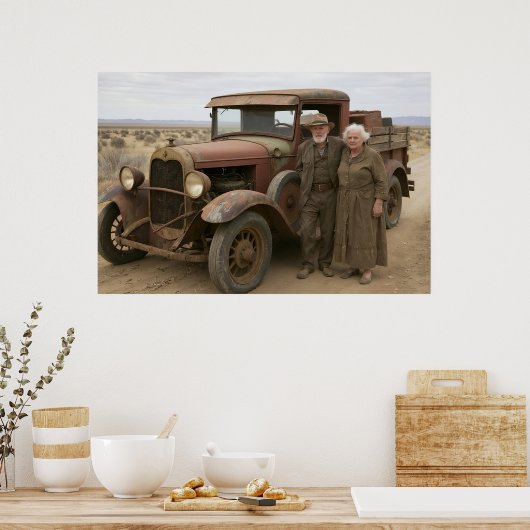 End of the Line Poster (Küche)