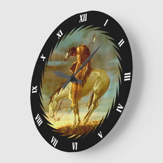 END OF THE TRAIL GROßE WANDUHR (Winkel)