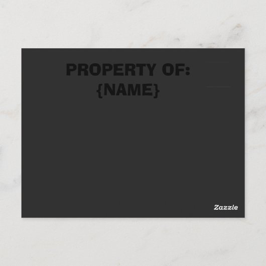 End of World Postcard Postkarte (Rückseite)