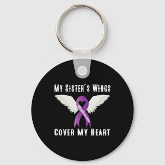 End Overdose My Sister's Wings Cover My Heart  Schlüsselanhänger