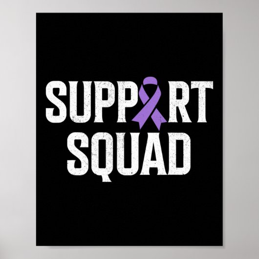 End Overdose Support Squad Overdose Awareness 1  Poster (Vorne)