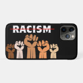 End Racism Multi Shade Fists iPhone / iPad Fall Case-Mate iPhone Hülle (Rückseite (Horizontal))