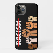 End Racism Multi Shade Fists iPhone / iPad Fall Case-Mate iPhone Hülle (Rückseite)