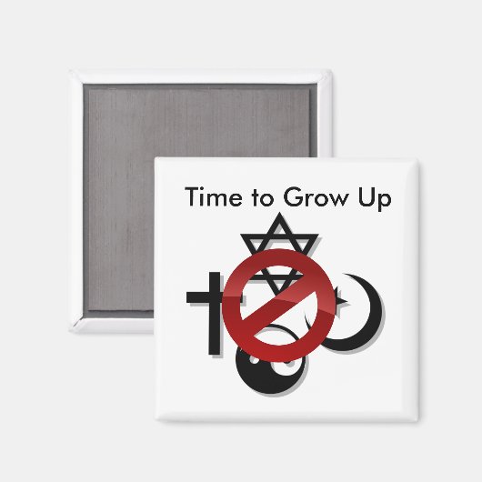 End Religion Magnet (Vorderseite/Rückseite)