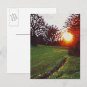 Enddatum des Tages 2013 Postkarte (Vorne/Hinten)