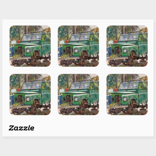 Ende 2006 quadratischer aufkleber (Blatt)