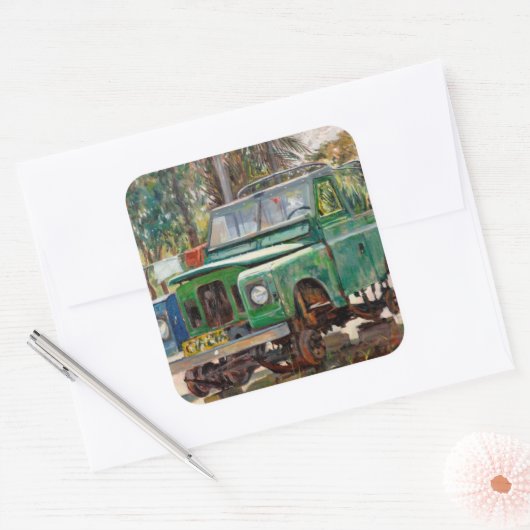 Ende 2006 quadratischer aufkleber (Umschlag)