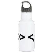Ende Audio HTML5 Code Trinkflasche (Rückseite)