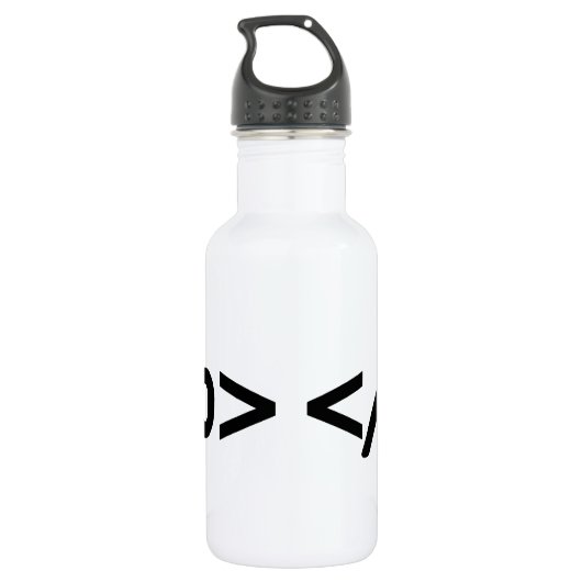Ende Audio HTML5 Code Trinkflasche (Rückseite)