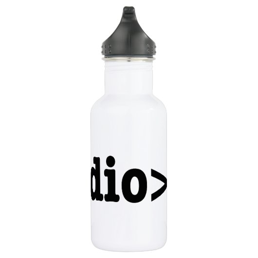 Ende Audio HTML5 Code Trinkflasche (Rechts)
