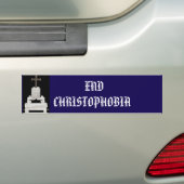 ENDE CHRISTOPHOBIE AUTOAUFKLEBER (Auf Auto)