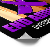 Ende der Adoption Überdosierung Poster (Ecke)