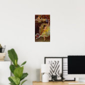 Ende der Arabeske von Edgar Degas Poster (Heimbüro)