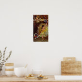 Ende der Arabeske von Edgar Degas Poster (Küche)