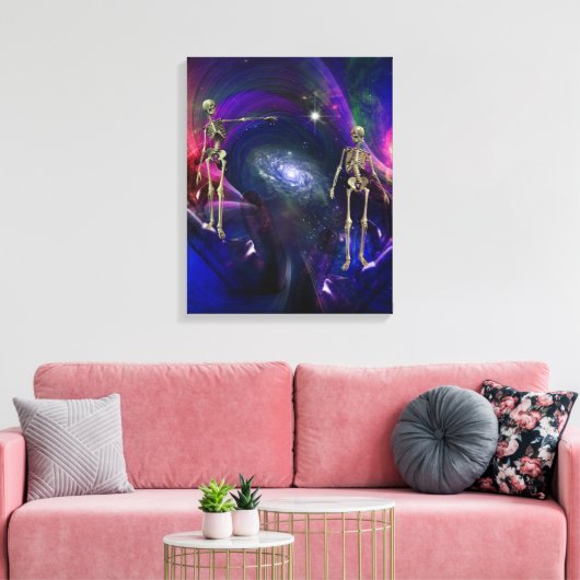 Ende der Existenz Leinwanddruck (Insitu (Wohnzimmer))