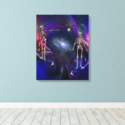 Ende der Existenz Leinwanddruck (Insitu (Holzboden))