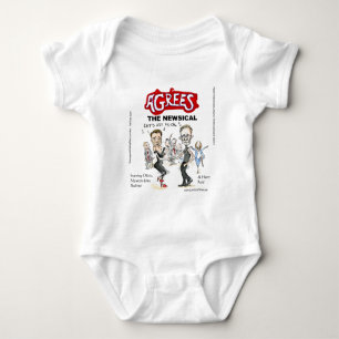 Ende der Fiskalklippe Funny Gifts Karten und T-Shi Baby Strampler