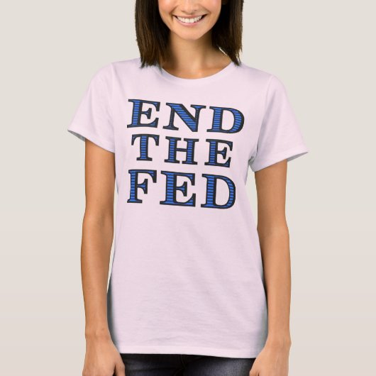 ENDE DER GEFÜTTERT Ladys Long Sleeve T-Shirt (Vorderseite)