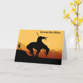 Ende der Grußkarte Karte (Gelbe Blume)