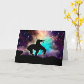 Ende der Grußkarte Karte (Gelbe Blume)