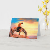 Ende der Grußkarte Karte (Gelbe Blume)