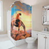 Ende der Hinterduschvorhänge Duschvorhang (Beispiel)