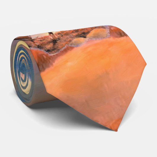 Ende der HinterKrawatte Krawatte (Gerollt)