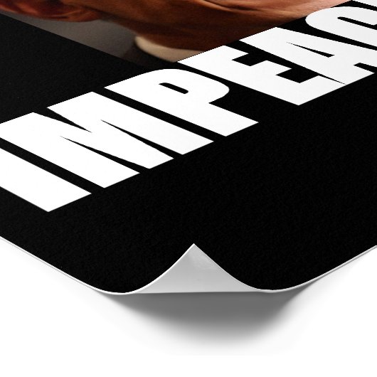 Ende der Korruption - Obama einbinden Poster (Ecke)